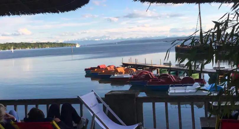 Bed Bike & Breakfast, Zimmer Innerhalb Eines Privathauses Mit Gemeinschaftsbad イニング・アム・アマーゼー エクステリア 写真